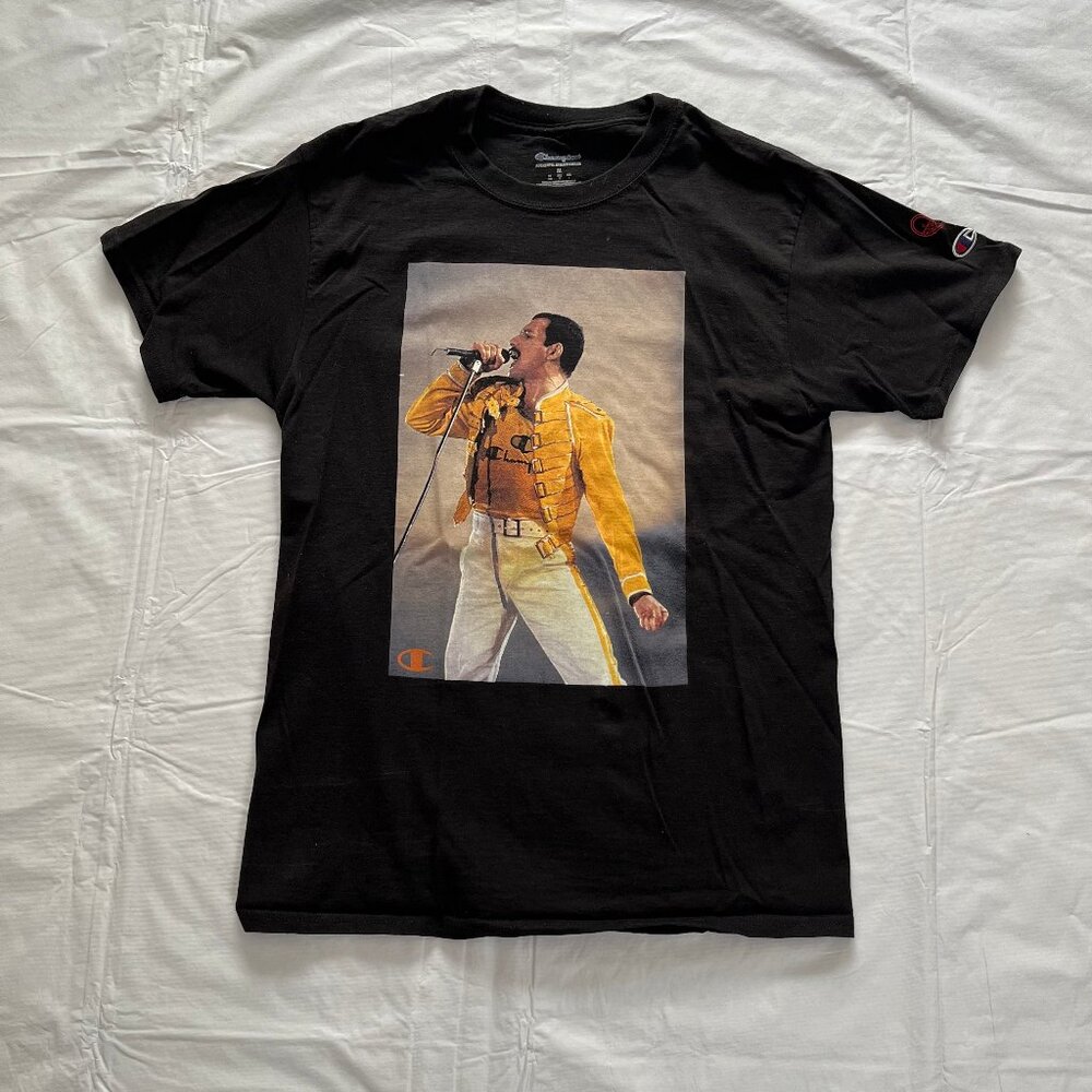 Champion x Queen "Freddie Mercury" T-Shirt- M